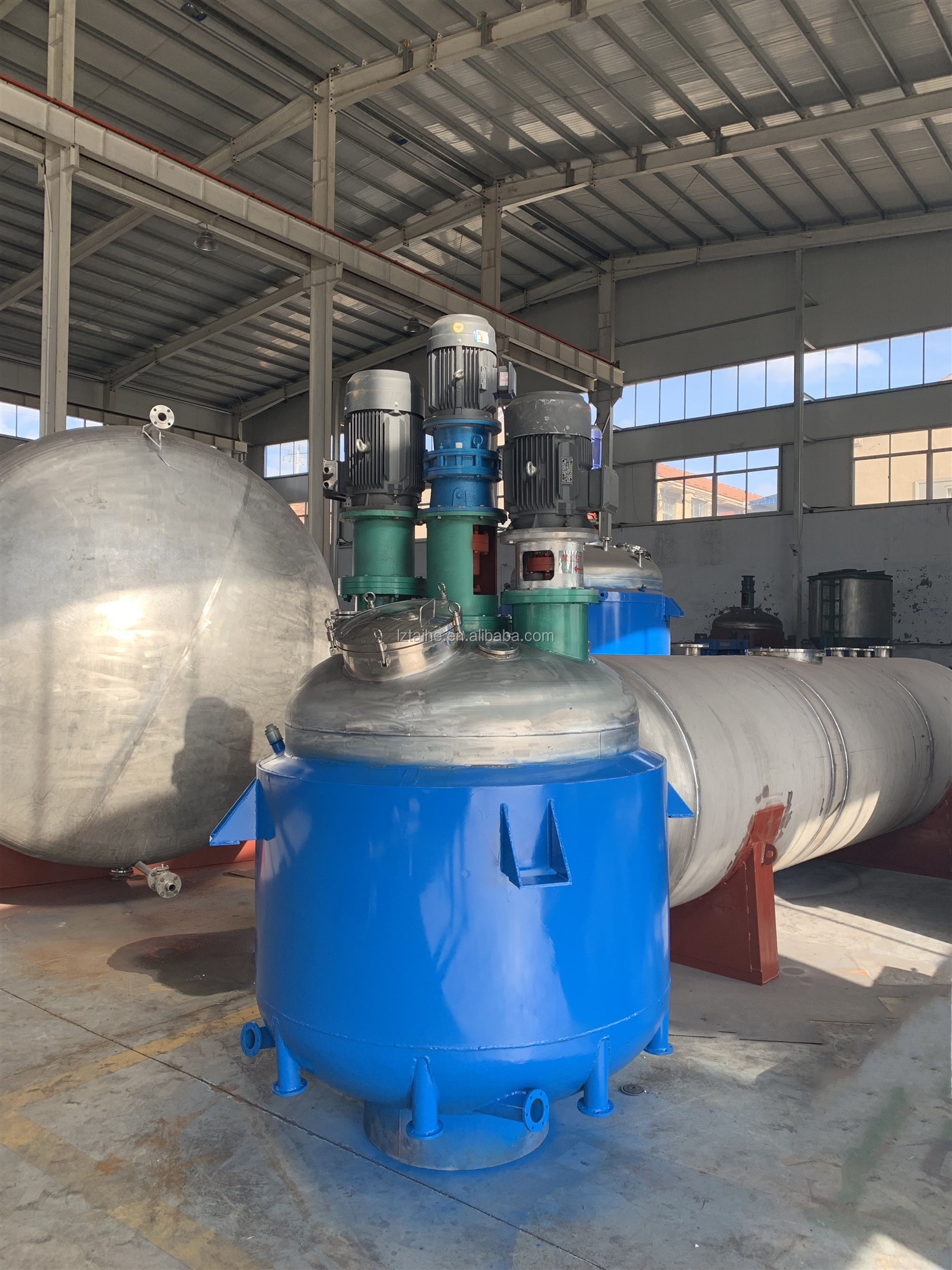 100L Acrylic Resin Reactor for Saponification Urea Production and Triple Jacketed Leaching