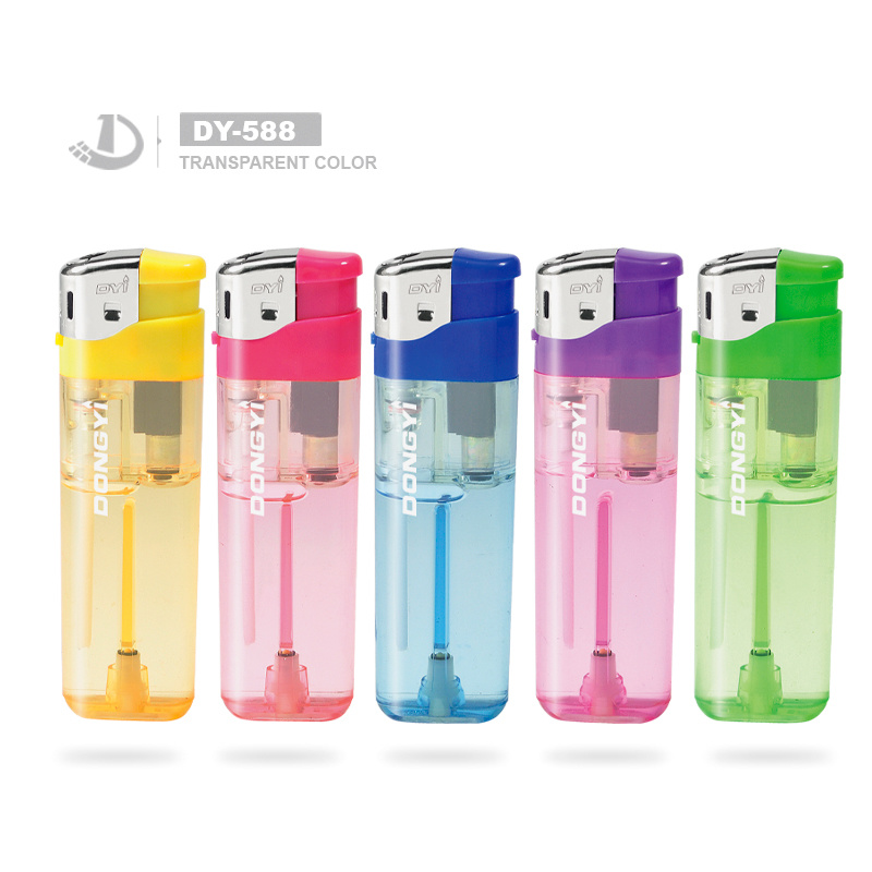 Dy-588mini Disposible Electronic Promotion Gift Easy to Carry Gas Lighter