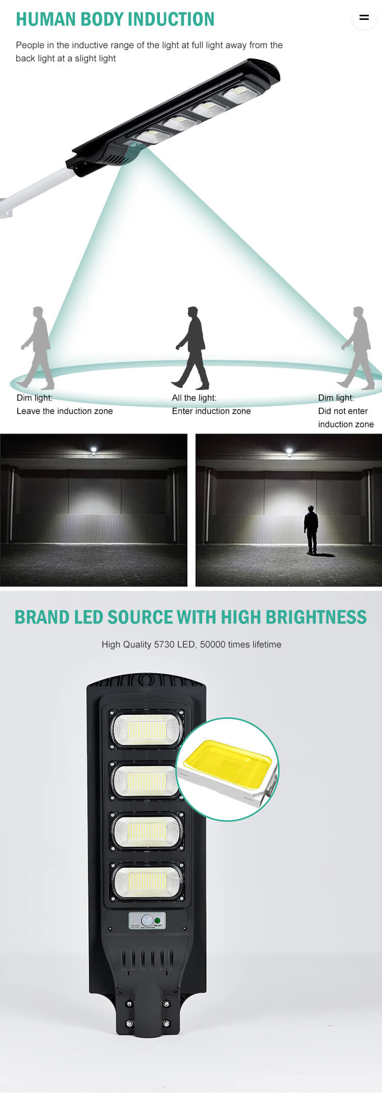 Battery 3.2V/16000MAH 100lm/w 100w 200w 300w Solar Street Light with Remote Control