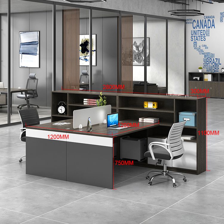 Office Furniture Computer Desk Workstation with Customized Colors Staff Open Desk