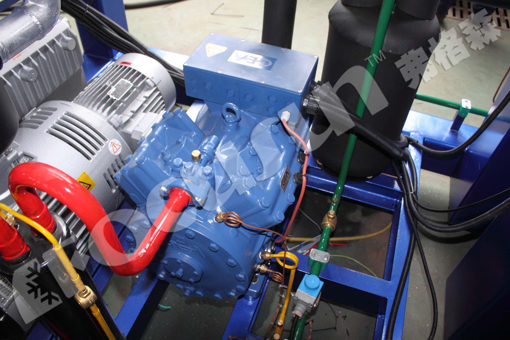 PLC Controlled Industrial Water Chiller for Long-Term Vegetable Preservation and Cooling