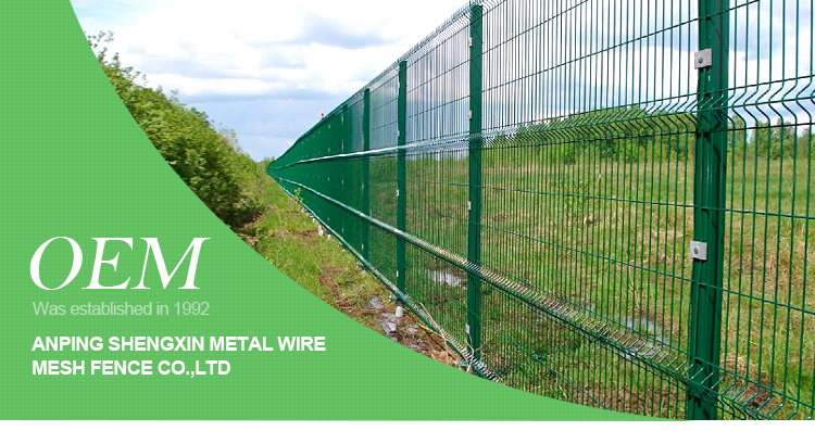 Farm Bending 3D Wire Mesh Fence Panel 900-2500mm Galvanized