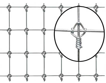 Hot Dip Galvanised Wire Field Fence Height 2m High Strength Woven