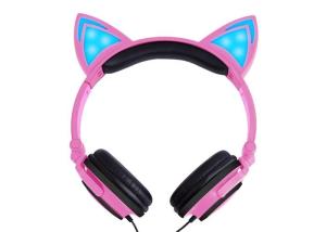 China Cute Style Wired Noise Cancelling Headphones ABS / Plastic Material wholesale