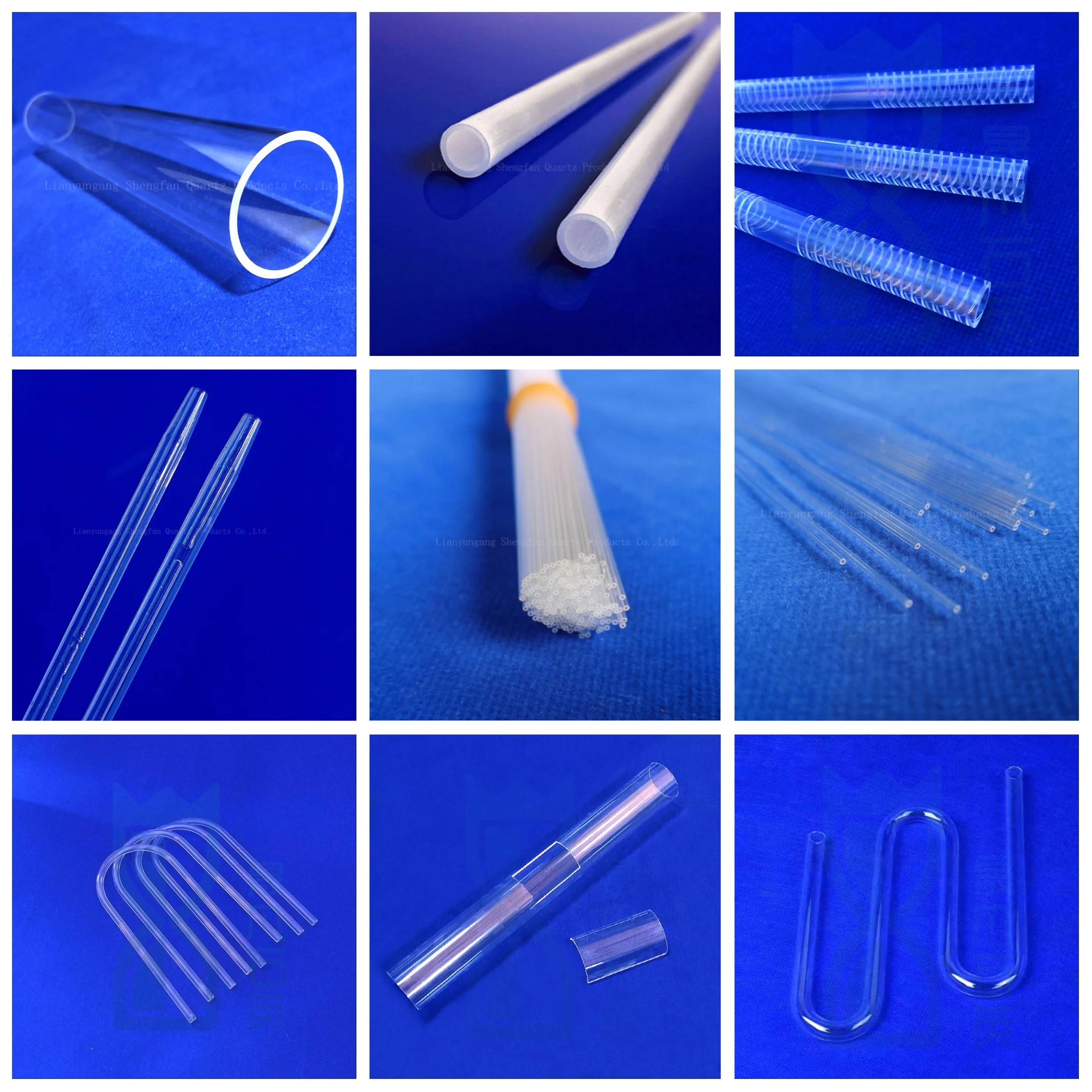 Professional Custom Opaque Quartz Tube High Temperature Resistant