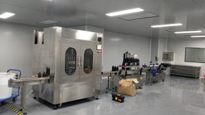 China Ss304 Hand Sanitizer Filling And 30ml Bottle Packaging Line wholesale