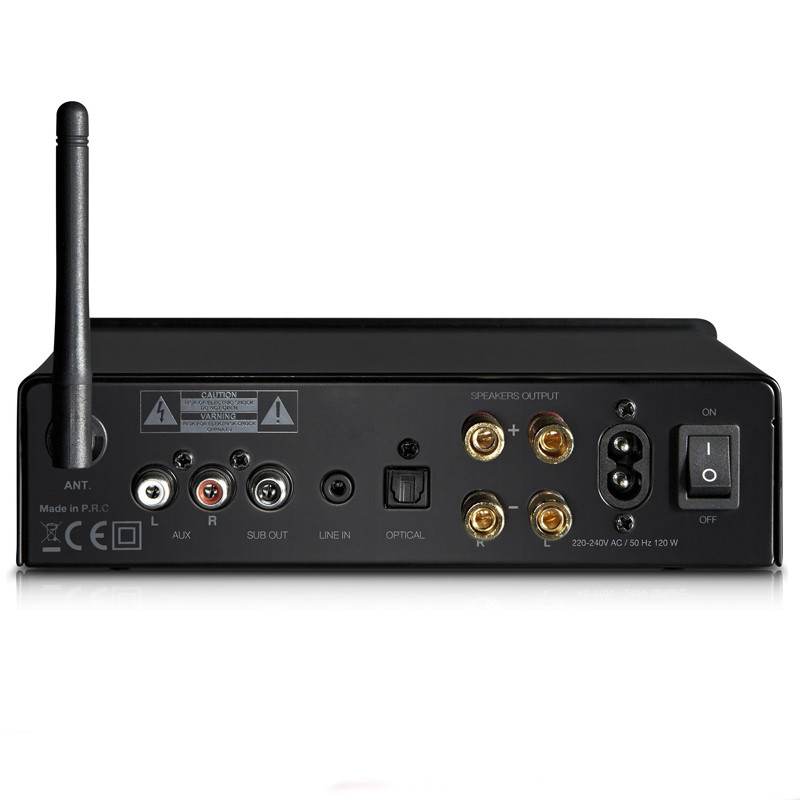 2 Channel Home Theater Wireless Audio Amplifier Class D Amp With Subwoofer Output