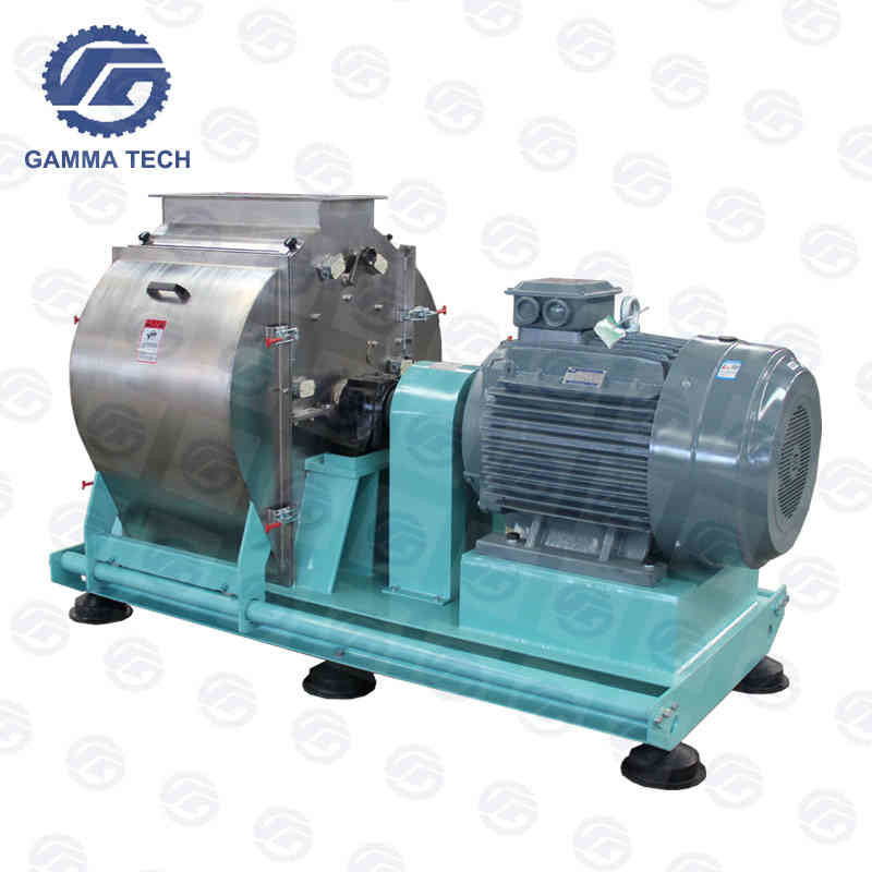 4.5TPH SS304 Feed Hammer Mill Livestock Poultry Grain Grinder For Chicken Feed
