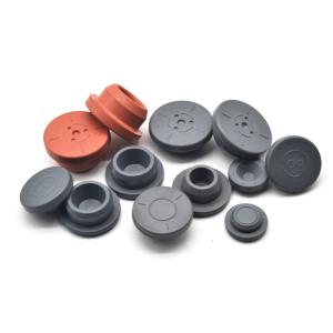 China 20mm 34mm BromoButyl Rubber Stopper ISO Rubber Cork Stopper wholesale