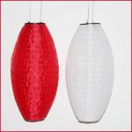 Solar LED Nylon Lantern Oval