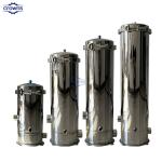 Manufacturer 10"20"30" 40" industrial water pre filter housing stainless steel