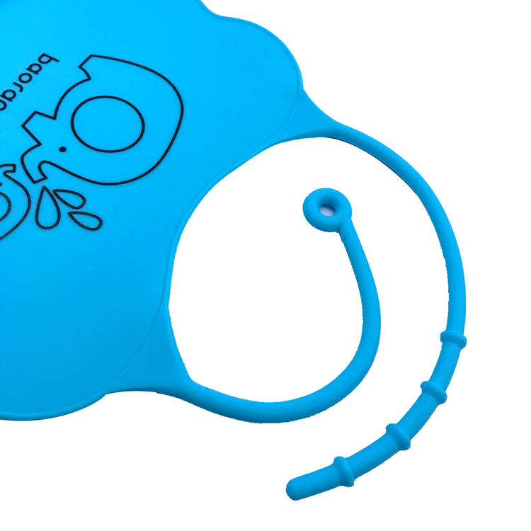 Wholesale High Quality Soft Customized Pattern And Logo Silicone Baby Bib For Baby