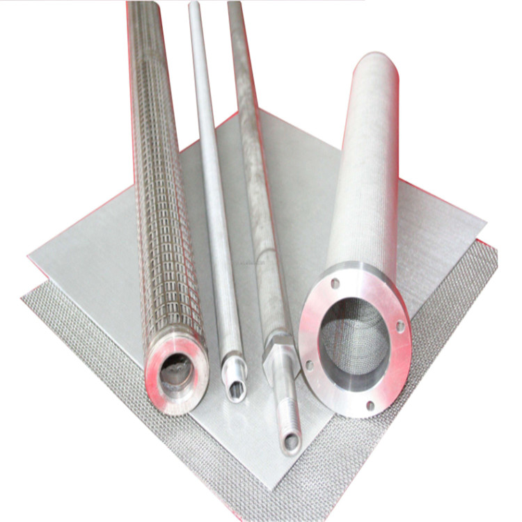 Round Hole Punching 65mm Stainless Steel Filter Element Tube