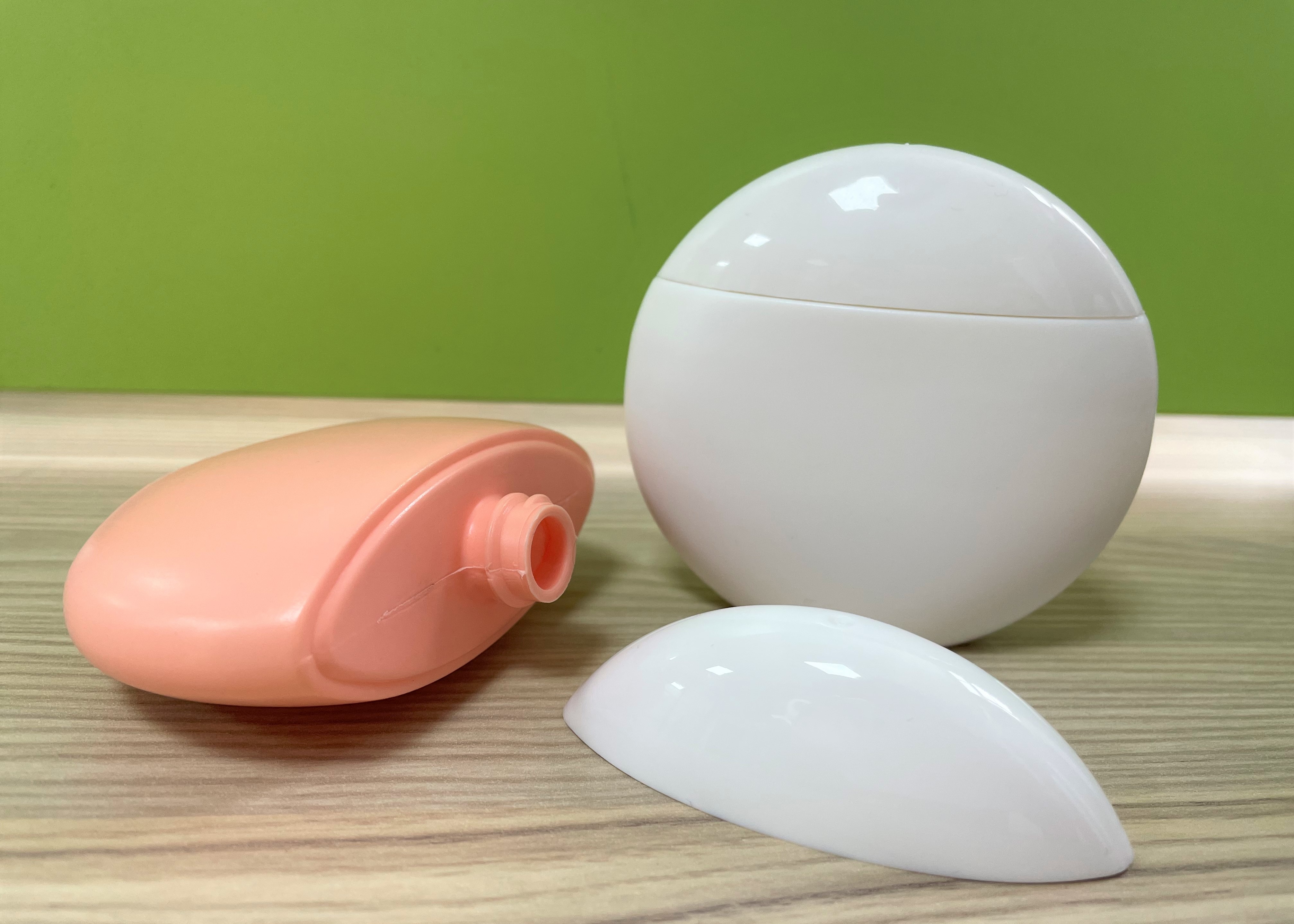 50ml Round HDPE Plastic Bottle For Outdoor Sunscreen Cream