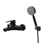 three-piece sStainless steel 304 Hand Shower Wall mount shower Faucet Comercial