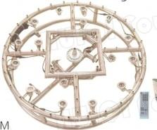China Round Style Indoor 1m Small Musical Fountain Project wholesale