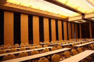 China Melamine Movable Conference Room Partition Walls 85mm Thickness wholesale