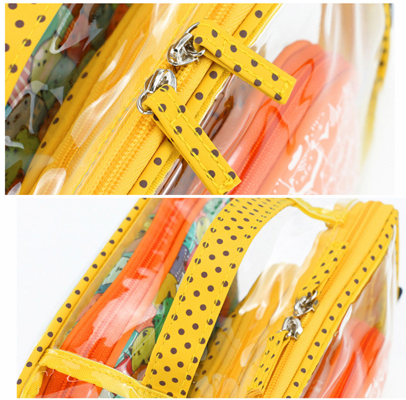 Fashion Large Capacity Multi-Function Cosmetic Bag 4 Pieces Sets