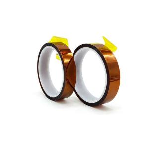China 5.5N/25mm Adhesiion Kapton Polyimide Heat Resistant Battery Tape wholesale