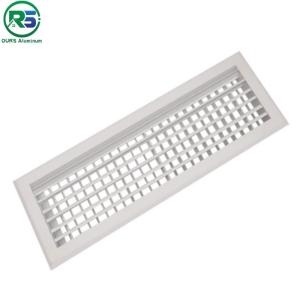 China Adjustable Metal Air Conditioner Decorative Wall Vent Covers 16x8 12x8 Air Register wholesale