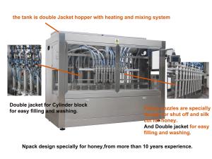 China Pneumatic Honey Jar Filling Machine wholesale