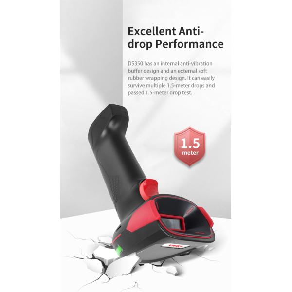 Handheld Wired 1D 2D QR Bar Code Reader Barcode Scanner for Receipt Cash Register Inventory Bank Cheque Management