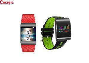 China Cmagic Smart Bracelet Bluetooth Smart Band Red Color Heart Rate Real Time Monitor wholesale