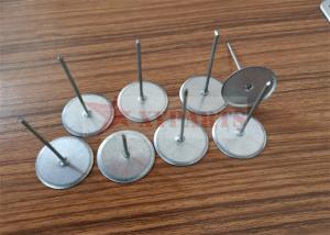 China Galvanized Steel 30mm Cup Head Quilting Pins As Fasteners On The Cements Roofing wholesale