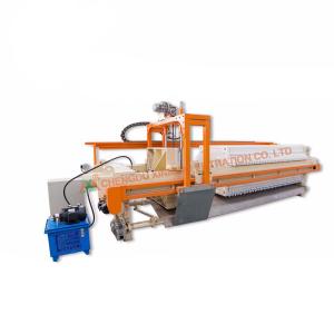 China Automatic Hydraulic Water Clay Industrial Filter Press 3180*1200*1300mm Size wholesale