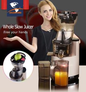 China Big/Wide Mouth Whole Slow Juicer BPA FREE JE230-08M00 wholesale