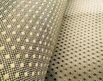 High strength Colored Carbon Kevlar Hybrid Cloth Carbon Aramid Jacquard Fabric