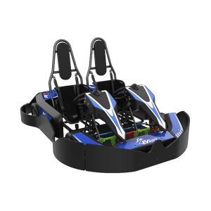 China Belt Drive Double Seater Go Kart 3.5kw 3000RPM Single Motor wholesale