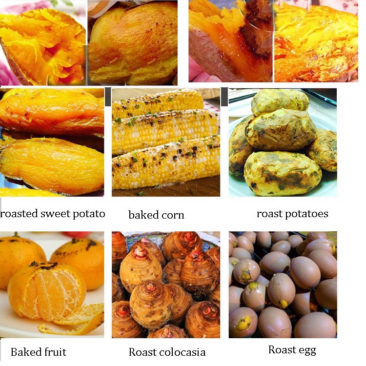 2.2 Kw Commercial Baking Equipment Baked Sweet Potato Machine