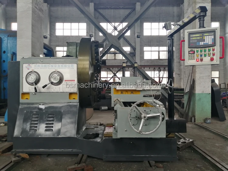 Standard Large Floor Type Lathe For Machining 2500mm Shipyard Propeller