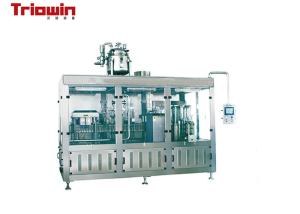 China Automated Gable Top Carton Filling Machine , Dairy Products Manufacturing Machinery wholesale