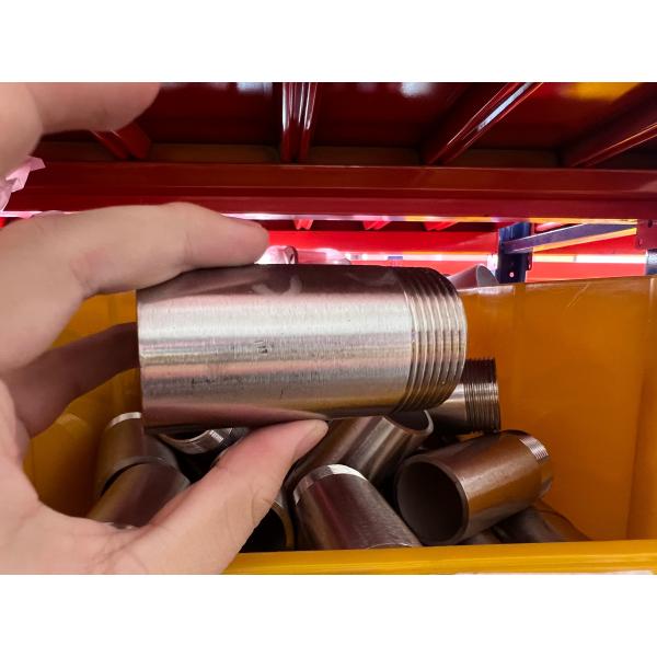 Stainless Steel Threaded Pipe Fittings Welded Welding Nipple for New Energy