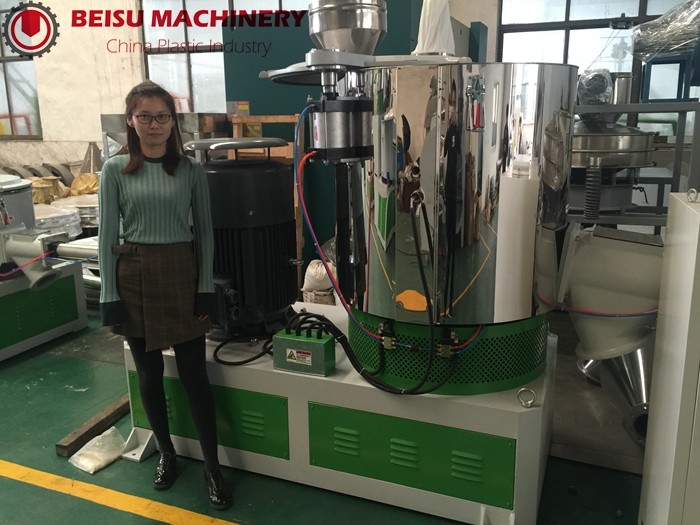 Durable High Speed PVC Powder Blender Mixer Machine For Color Sealing Strip
