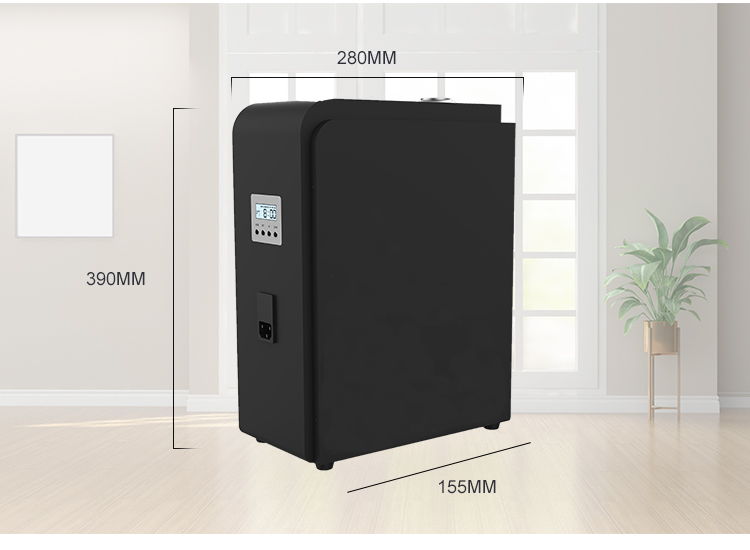 26W HVAC Scent Diffuser , Electric Fragrance Dispenser With Built In Fan