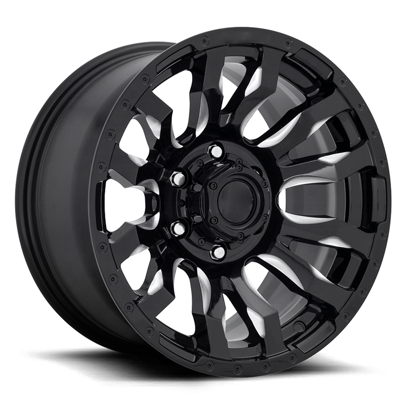 Black Bronze R20 6x139.7 Wheel Multi Spoke Design For Offroad Car