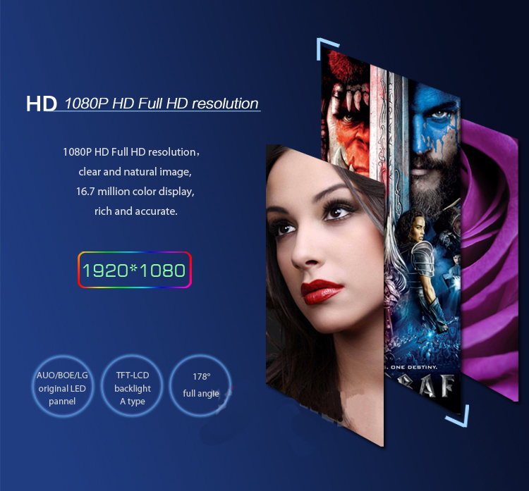 32 Inch Wall Mount Interactive Displays All In One Touch Screen PC