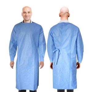 China Sms Protective Hospital Isolation Barrier Gowns For Nurses wholesale