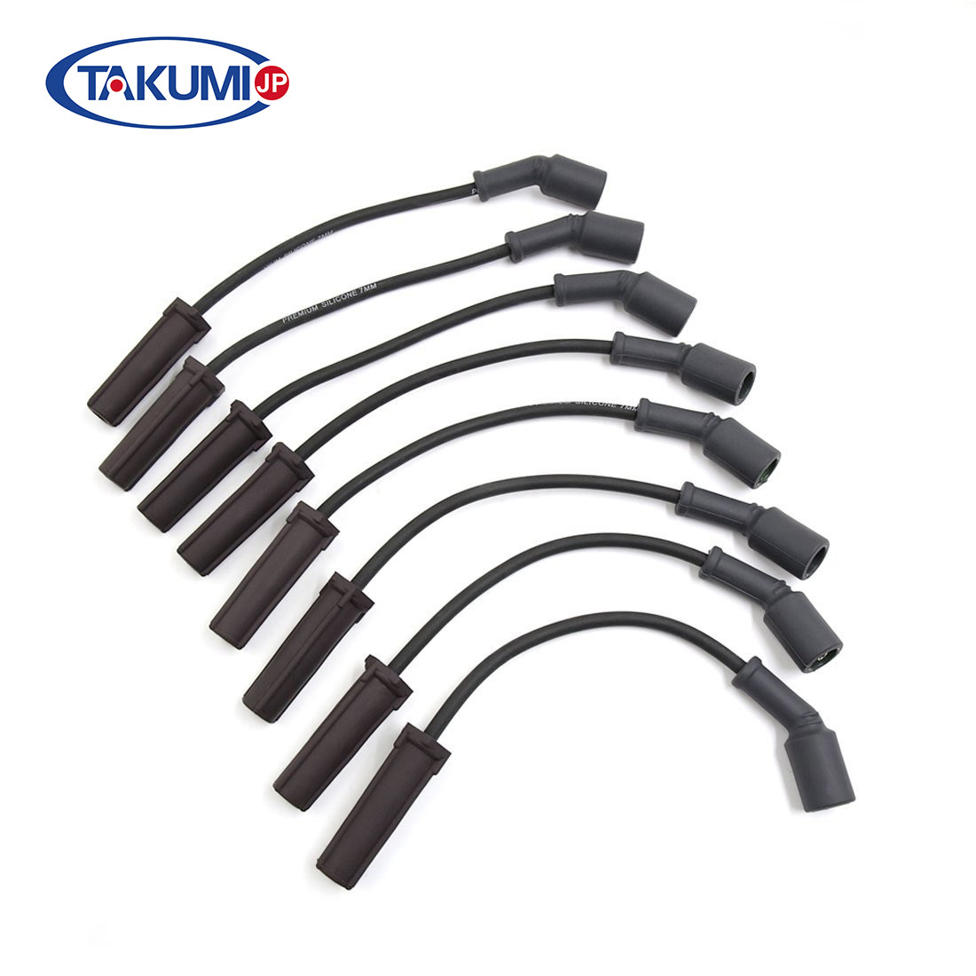 High Voltage Spark Plug Cables , OEM Silicone Spark Plug Wires Fit PAYKAN