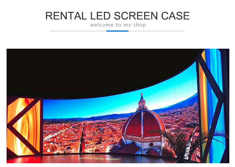 Outdoor Led Screen Rental Full Color P2.84I P1 LED Video Wall Ground Support Stand Back Frame Rollable Display