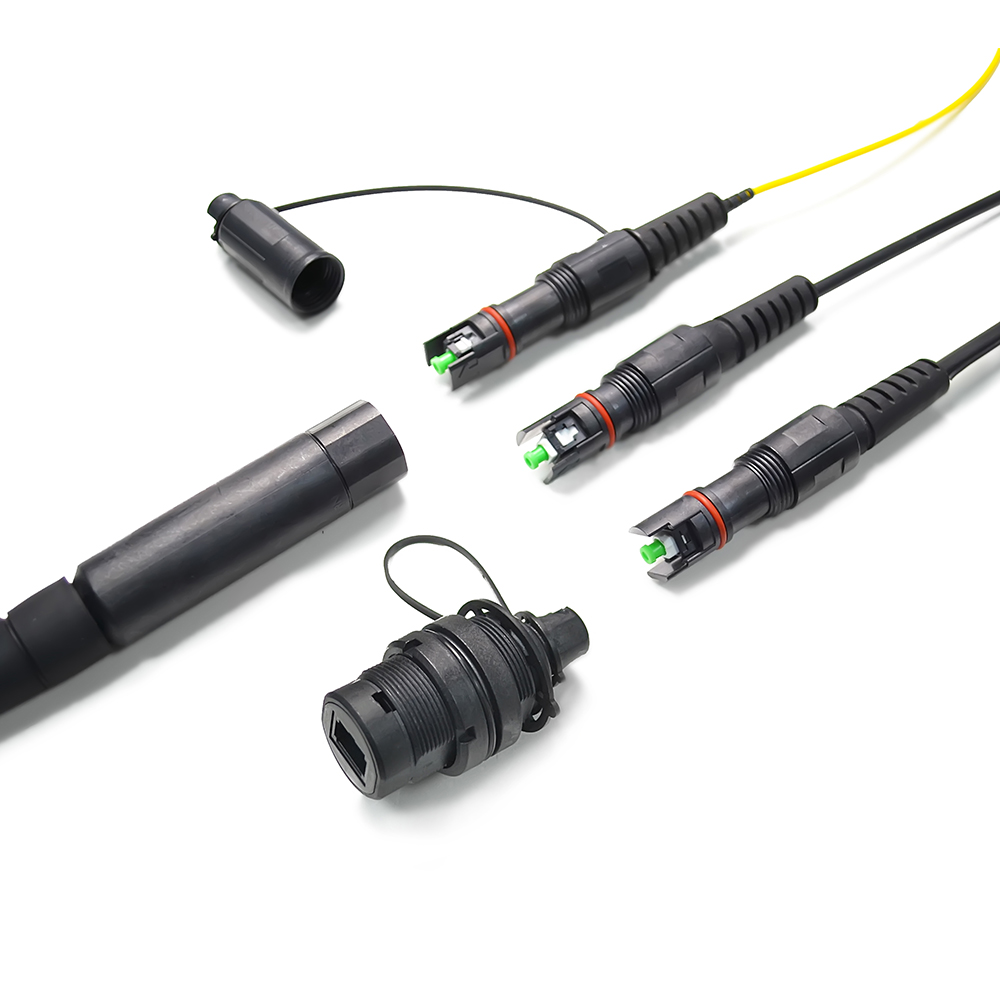 OptiTap SC Fiber Patch Cord Single G657A1 3.0mm Waterproof For Outdoor
