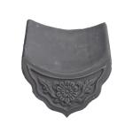 Traditional Buddhist Pagoda Roof Tiles 10mm Thick Japanese Temple Roof Tiles