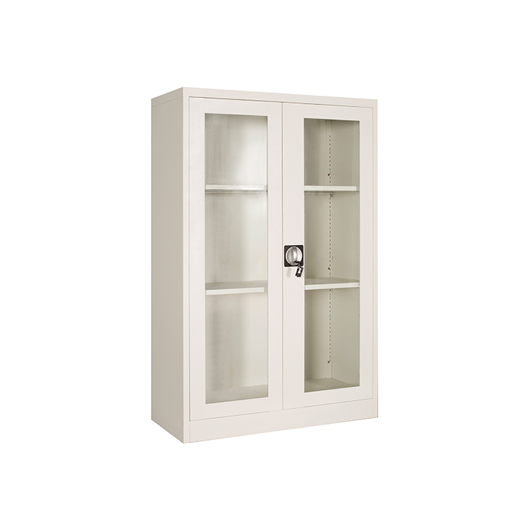 Modern Insulated Steel Sliding glass door file cabinet Office