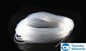 China LFGB Odorless OD 0.15mm Platinum Flexible Silicone Tubing wholesale