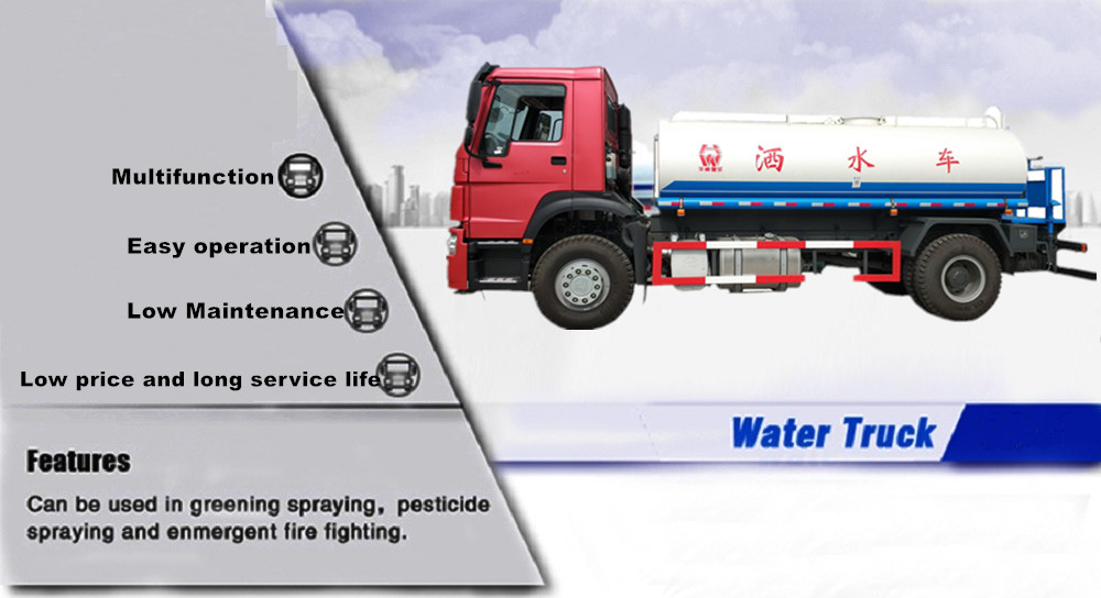 6480KG Total Weight 5CBM Chemical Liquid / Petroleum Transported Tank Truck
