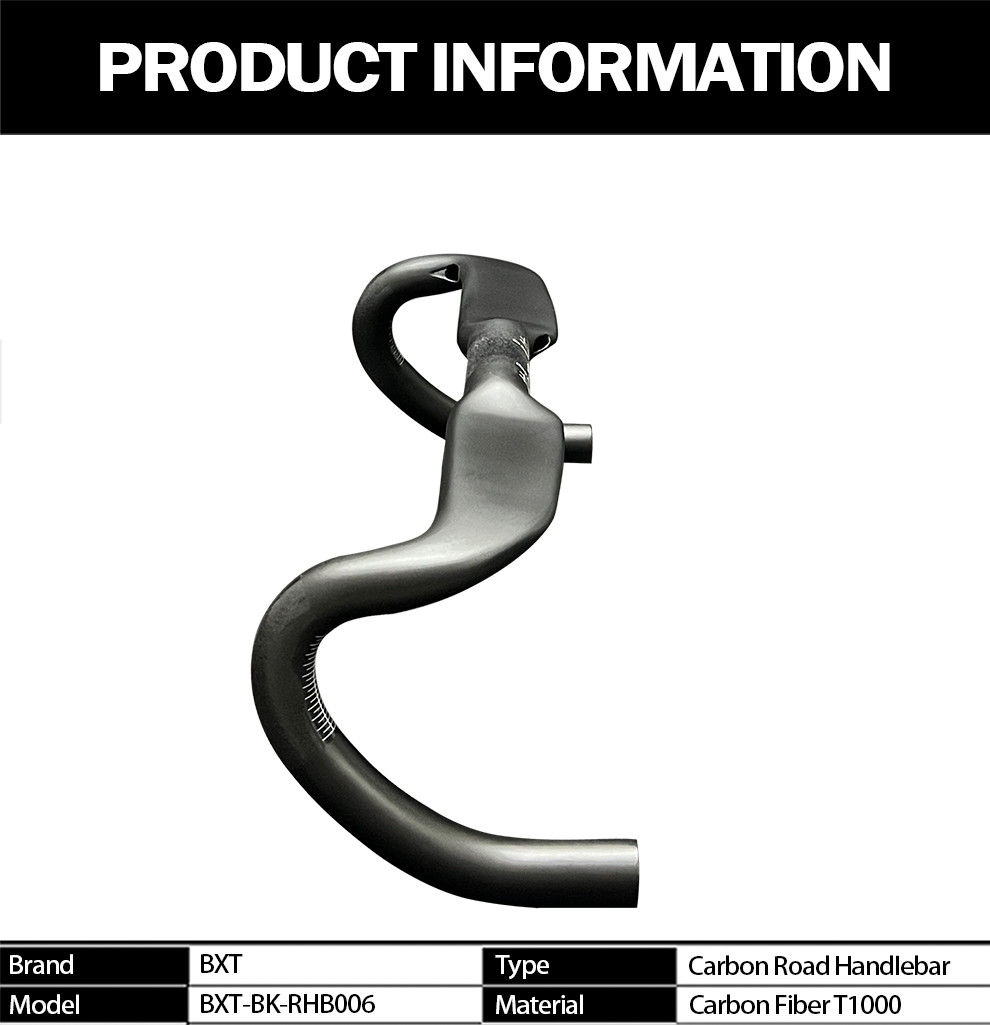 Aero Shaping Carbon Fiber Handlebar 400/420/440mm Drop Bar For Road Bicycle