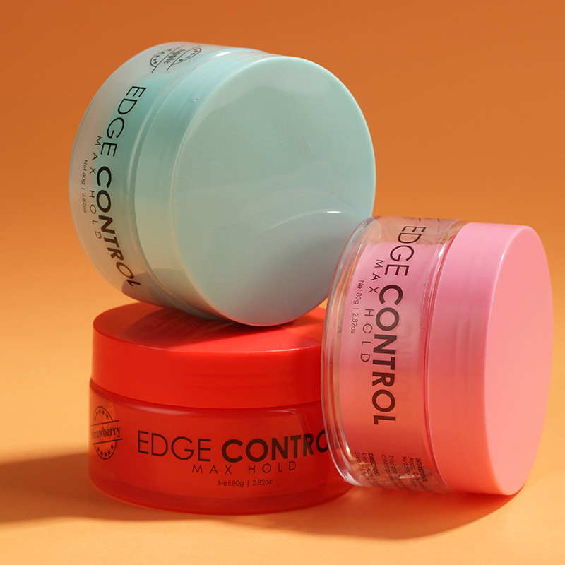 Extra Hold Hair Styling Edge Control Gel for All Ages Clear Braiding Jam Braid Gel